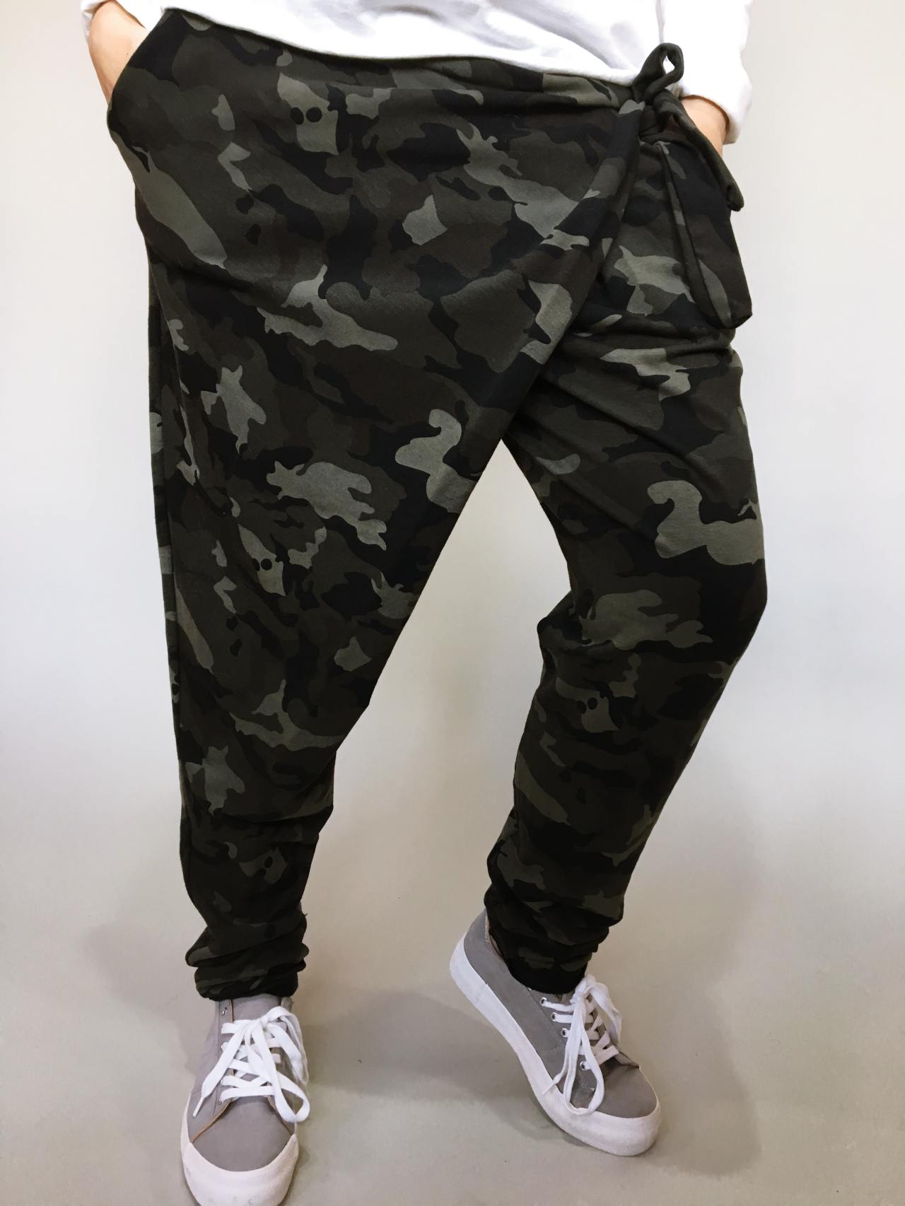 Módní kalhoty army 02